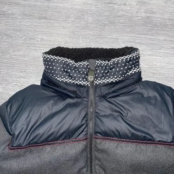 ALP N ROCK Chamonix Down Bomber Ski Jacket Women’s XS/1 Hoodie Full Zip Outdoors - Picture 8 of 16